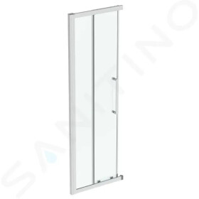 IDEAL STANDARD - i.Life Posuvné sprchové dveře, dvoudílné, 800 mm, silver bright/čiré sklo T4855EO
