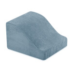 PLUSH NEST PLUSH NEST Hrací hrad s bazénem a 150 míčky, prémiový modrý manšestr