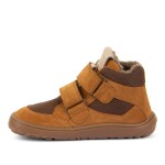Dětské zimní barefoot boty TEX WOOL Cognac Froddo G3110266-4W - 27