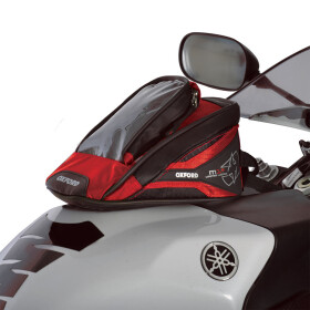 Tankbag na motocykl M1R Micro, Oxford, červený, objem 1l