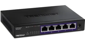 TRENDnet Switch 8x 2,5G kovový / Switch / Unmanaged / 40 Gbit/s / bez ventilátoru (TEG-S380)