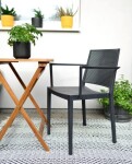 Rojaplast Křeslo GRID ARMCHAIR - antracit