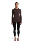 ICEBREAKER Wmns Merino 260 Zoneknit Seamless LS Crewe, Bittersweet velikost: L