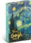 Diář 2025: Vincent van Gogh týdenní, magnetický,