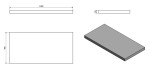 SAPHO - AVICE deska pod umyvadlo 100x50cm, tl.5cm, dub Rover AV104