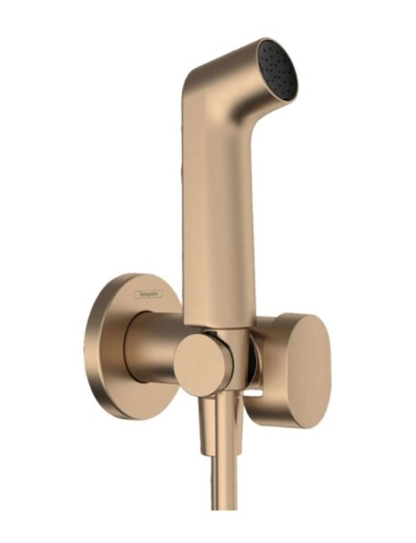 HANSGROHE - Bidetová baterie pod omítku, se sprškou, kartáčovaný bronz 29232140