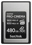 SanDisk PRO-CINEMA CFexpress 480 GB / Paměťová karta / Type A (SDCFEA-480G-GN4NN)