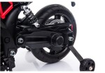 Mamido Dětská elektrická motorka Aprilia černá