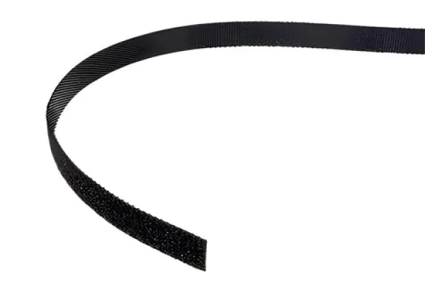 Velcro stahovací páska na suchý zip 10 mm x 25 m černá / Stahovací páska / Suchý zip / 10 mm / 25 m (VEL-OW64102)