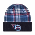 New Era Pánská zimní čepice Tennessee Titans NFL 2024 Sideline Statement Beanie