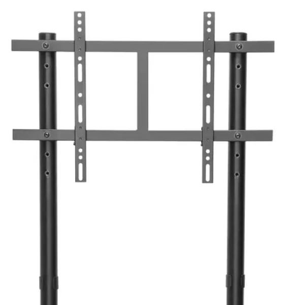 Equip Podlahový stojan TV černá / Podlahový stojan TV / 37"-80" / nosnost 80 kg / VESA 600x400 / výškové nastavení (650608)