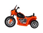 Mamido Dětská elektrická motorka JT568 oranžová