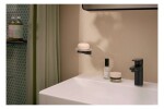 HANSGROHE - AddStoris S Mýdlenka s držákem, matné sklo/matná černá 41766670