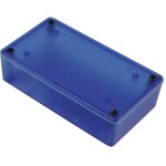 Hammond Electronics 1591XXDTBU univerzální pouzdro 152 x 82 x 50 ABS modrá (transparentní) 1 ks