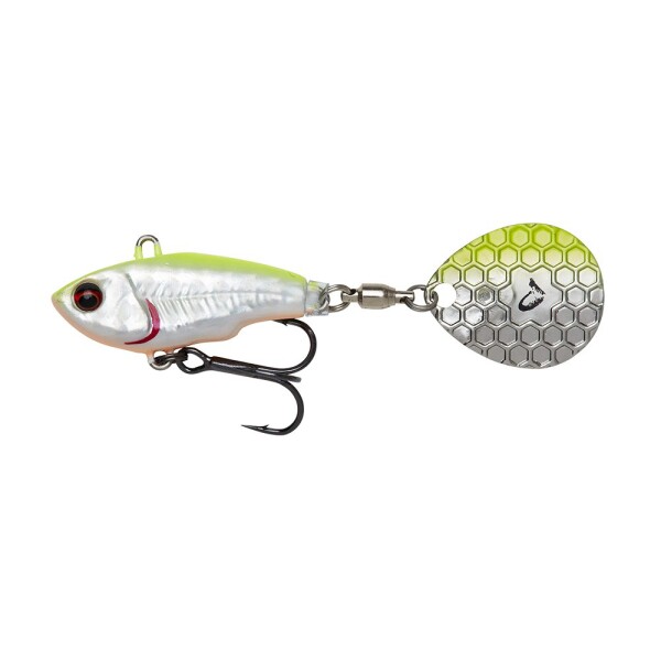Savage Gear Tail Spinner Fat Tail Spin Sinking Lemon Back Flash - 6,5cm 16g,Savage Gear Tail Spinner Fat Tail Spin Sinking Lemon Back Flash - 6,5cm 16
