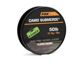 FOX Šňůrka Camo Submerge Lead Free Leaders 50lb 10m Fleck Camo (CAC708)