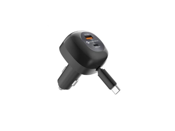 Autoadaptér USB FORCELL F-Energy Alu