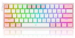 Redragon K617 Fizz Red růžová / Herní klávesnice / mechanická / spínače red / USB / US (K617-RGB pink)
