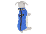 Tremy zimní bunda pro psa s kroužky Barva: Červená, Délka zad (cm): 28, Obvod hrudníku: 32 - 38 cm