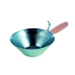 Naběračka pozinkovaná, dřevěná rukojeť, Ø 185 mm