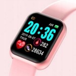 Popron SMARTWATCH L18 CHYTRÉ HODINKY RŮŽOVÁ