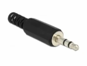 DeLock stereo konektor jack 3.5 mm / s ochranou proti ohybu (65534)