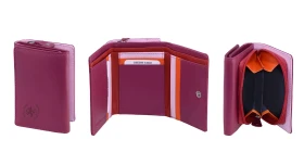 Dámská peněženka BHPC Colorfull combi S BH-2970-30 růžová