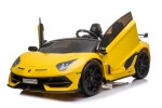 Mamido Dětské elektrické autíčko Lamborghini Aventador SX2028 žluté