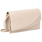 Elegantní psaníčko s vykrojenou klopou Borana, béžová