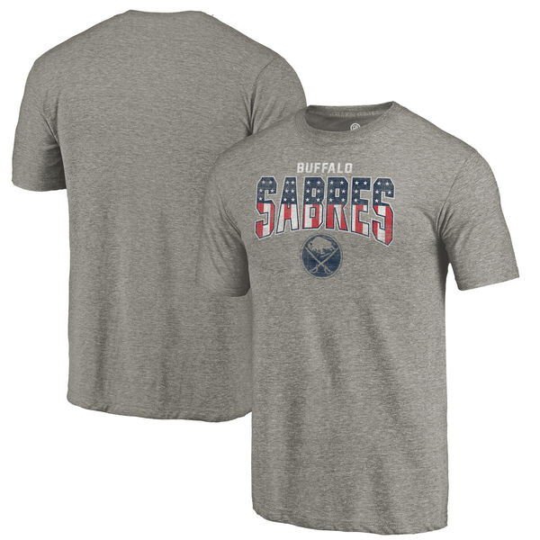 Fanatics Pánské Tričko Buffalo Sabres Freedom Tri-Blend Velikost: