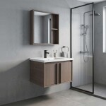 REA - Sada koupelnového nábytku s umyvadlem Gama T25023 KJM 60CM REA-M0205