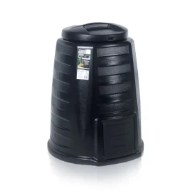 PROSPERPLAST Kompostér ECOCOMPO - Černá / Objem 340 L / Rozměry 78x78 cm / Výška 104 cm / Plast / Hmotnost 7 kg (IKECO340-S411)