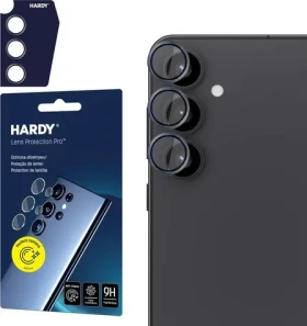 3mk HARDY Lens Protection Pro Black ochranné sklo na fotoaparát pro Samsung Galaxy S25 (5903108619035)