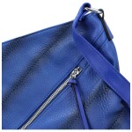 Trendy dámská koženková crossbody kabelka Ewoona, modrá