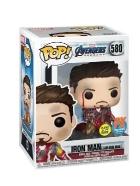 Funko POP! Avengers Endgame: Iron Man (I Am Iron Man) Special Edition (Glows in the Dark)