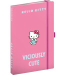Notes Hello Kitty, linkovaný, 13 x 21 cm