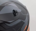 Motokrosová helma Xrc Totter blk/grey/orange - XS / černá