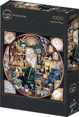 GRAFIKA Čtvercové puzzle ...Dost světa a času