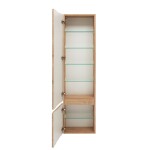 Koupelnová skříňka vysoká Naturel Savona 40,2x157x21,7 cm dub halifax SAVONAV40DH SAVONAV40DH