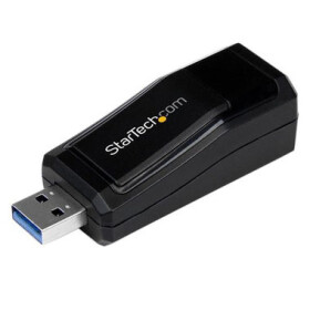 StarTech USB 3.0 adaptér NIC černá / pro síťové připojení / RJ45 (USB31000NDS)