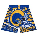 Mitchell & Ness Pánské kraťasy Los Angeles Rams NFL Jumbotron 2.0 Shorts Velikost: S