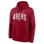 Nike Pánská mikina San Francisco 49ers NFL Club Expect Victory Hoodie Velikost: XL