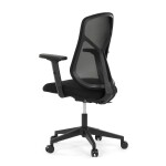 Kancelářská židle, synchronní mechanismus, černá síťovina, KA-S2173 BK