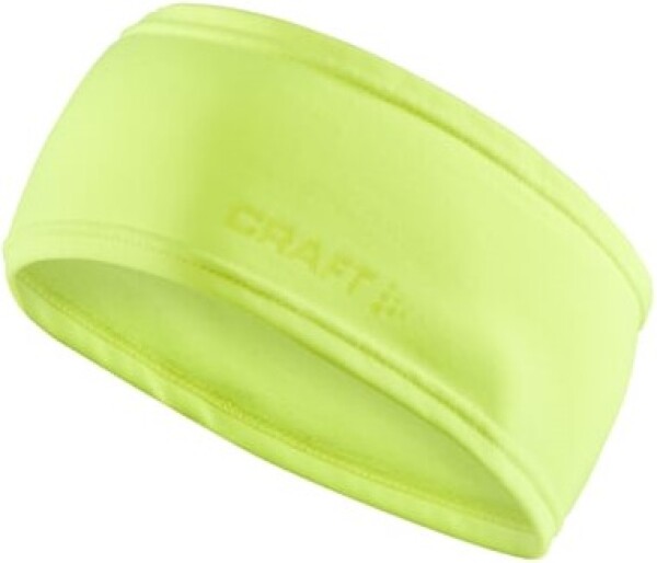 Craft Core Essence Thermal žlutá - Běžecká čelenka CRAFT CORE Essence Thermal Velikost textilu: S-M