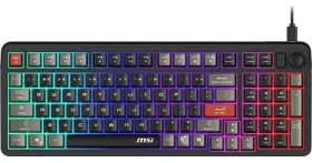 MSI FORGE GK110 černá / herní klávesnice / drátová / membránová / RGB / USB-A / CZ+SK Layout (S11-04CS229-HH9)