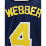 Mitchell Ness NCAA Swingman Road Jersey Michigan1991 Chris Webber SMJY4437-UMI91CWEASBL Mr