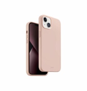 Pouzdro UNIQ Lino MagClick iPhone 14 Plus růžové