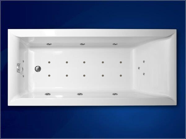 Excel Masážní vana VERONELA KOMBI pneumatické ovládání 170x75 cm 28432