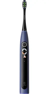 Oclean X Lite tmavě modrá / Sonický zubní kartáček / síťové napájení (X Lite granatowy)