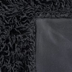 Nadýchaná deka s fleecovou podšívkou - černá Šířka: 130 cm | Délka: 170 cm